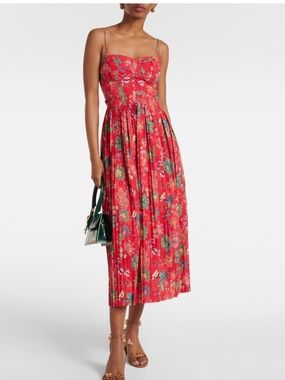 Ulla Johnson Jessie Cotton Poplin Midi Dress